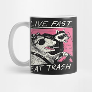 Live Fast! Eat T-Shirt Mug